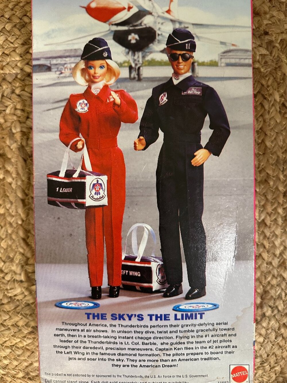 Air Force Thunderbirds Barbie Special Edition NIB - Picture 5 of 6